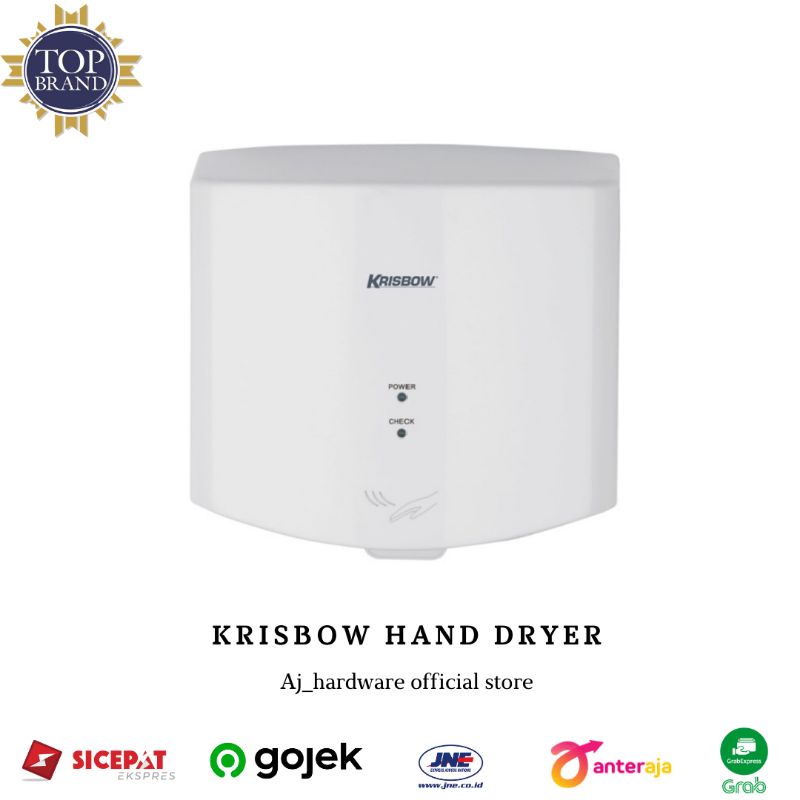 Krisbow Hand Dryer / Alat Pengering Tangan