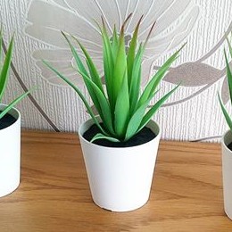 FEJKA Sukulen Mini Tanaman tiruan dengan pot/Kaktus Mini DEKORASI RUMAH