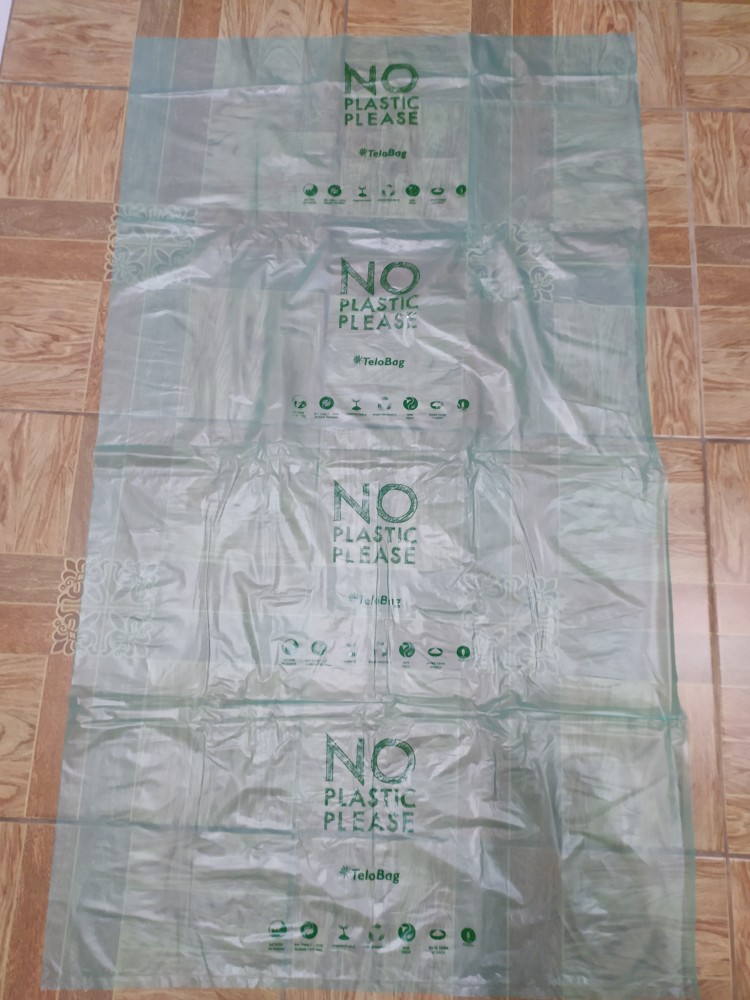 Trashbag Wrapping 60x100 Kantong Sampah Organik Plastik Singkong Telobag