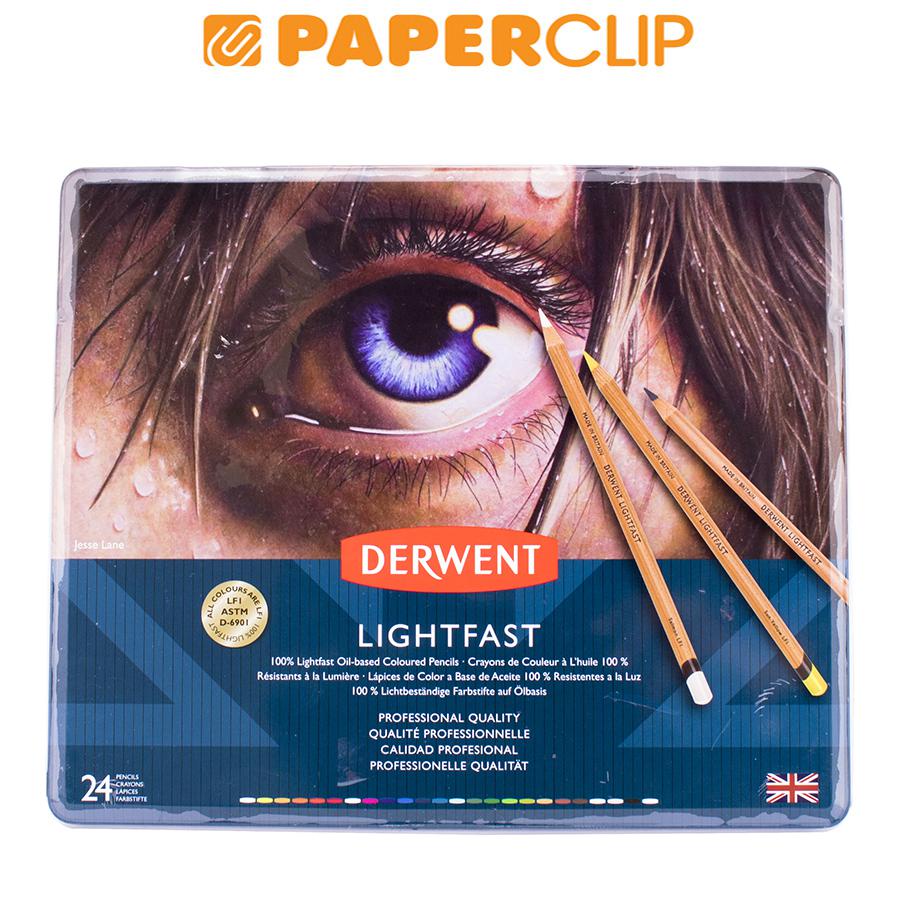 

PENSIL WARNA DERWENT SET LIGHTFAST 24 TIN 2302720DW