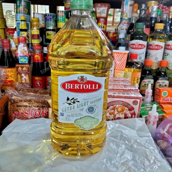 

Bertoli Extra Light Olive Oil / Minyak Zaitun 2 ltr (Exp : May 2023)