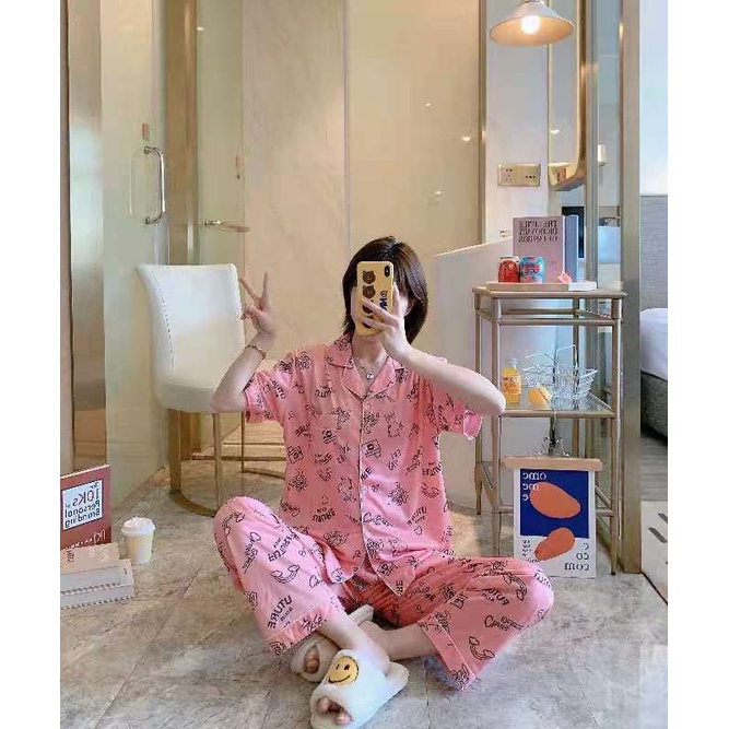 JC Piyama Set CP import / Piyama wanita CP / Piyama wanita Import murah-Future Salem CP