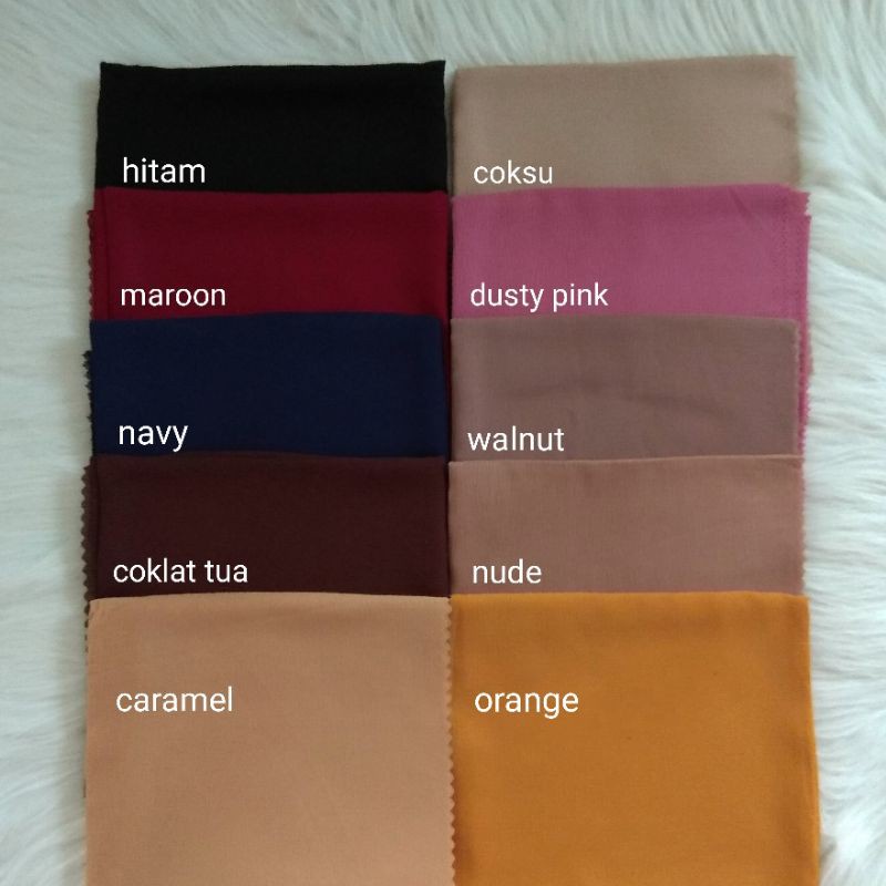 Bisa COD Segiempat Cornskin Azara lasercut / corn skin square / jilbab segiempat cornskin-3
