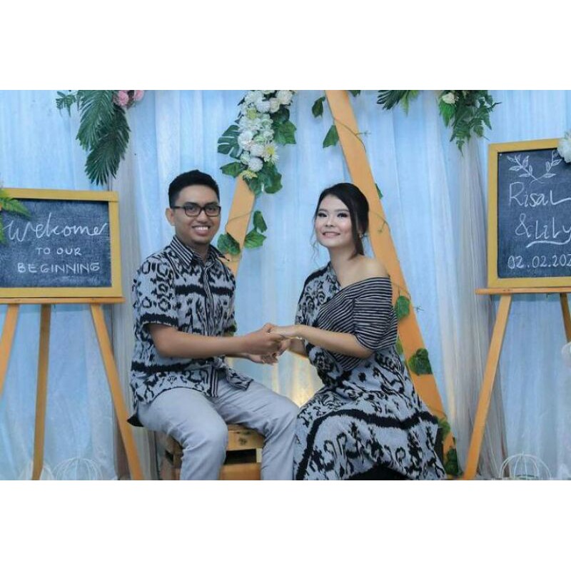 Couple Tenun Prewedding Tenun Blanket Halusan Premium Sumba