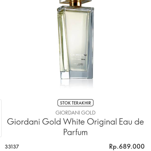 Parfume Oriflame Giordani Gold