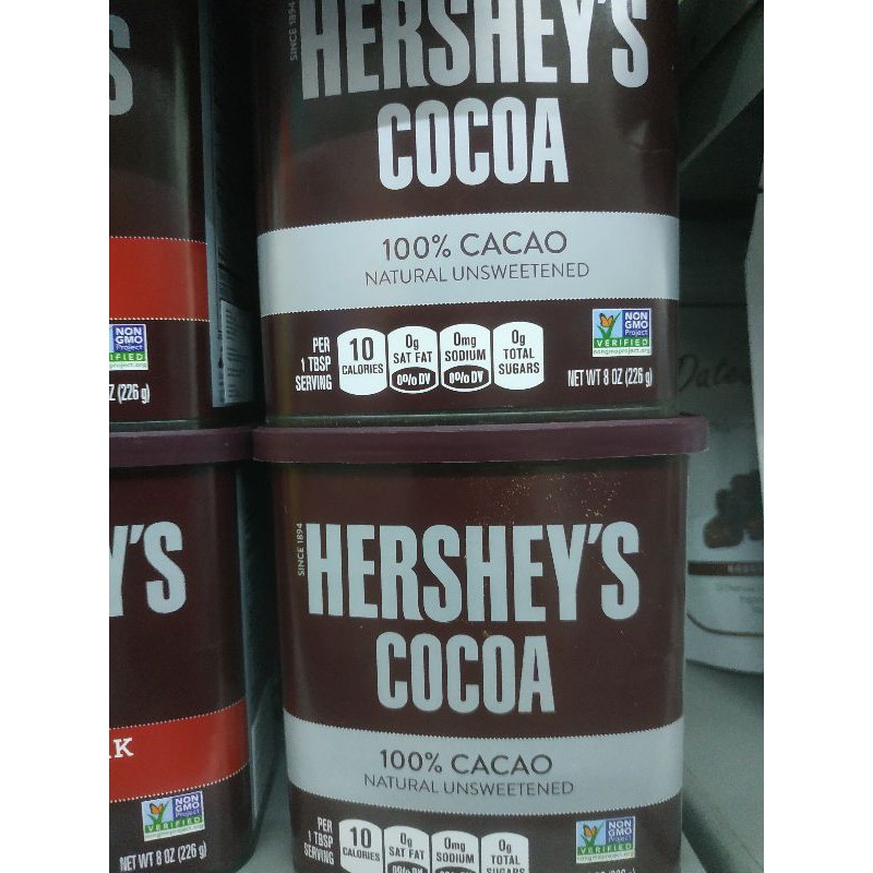 

Hershey cocoa natural 226gr