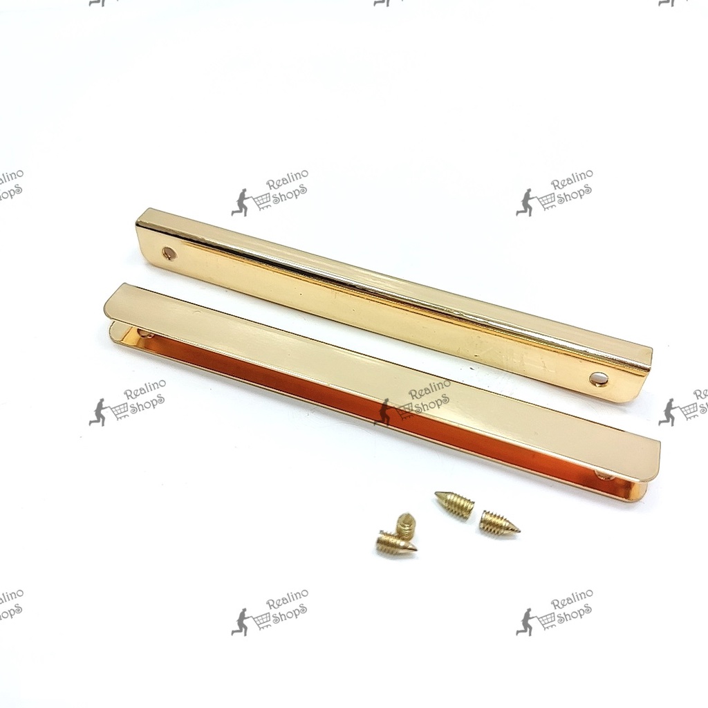 PLAT / BEHEL TAS WANITA - 9CM - EMAS MUDA - IMPORT