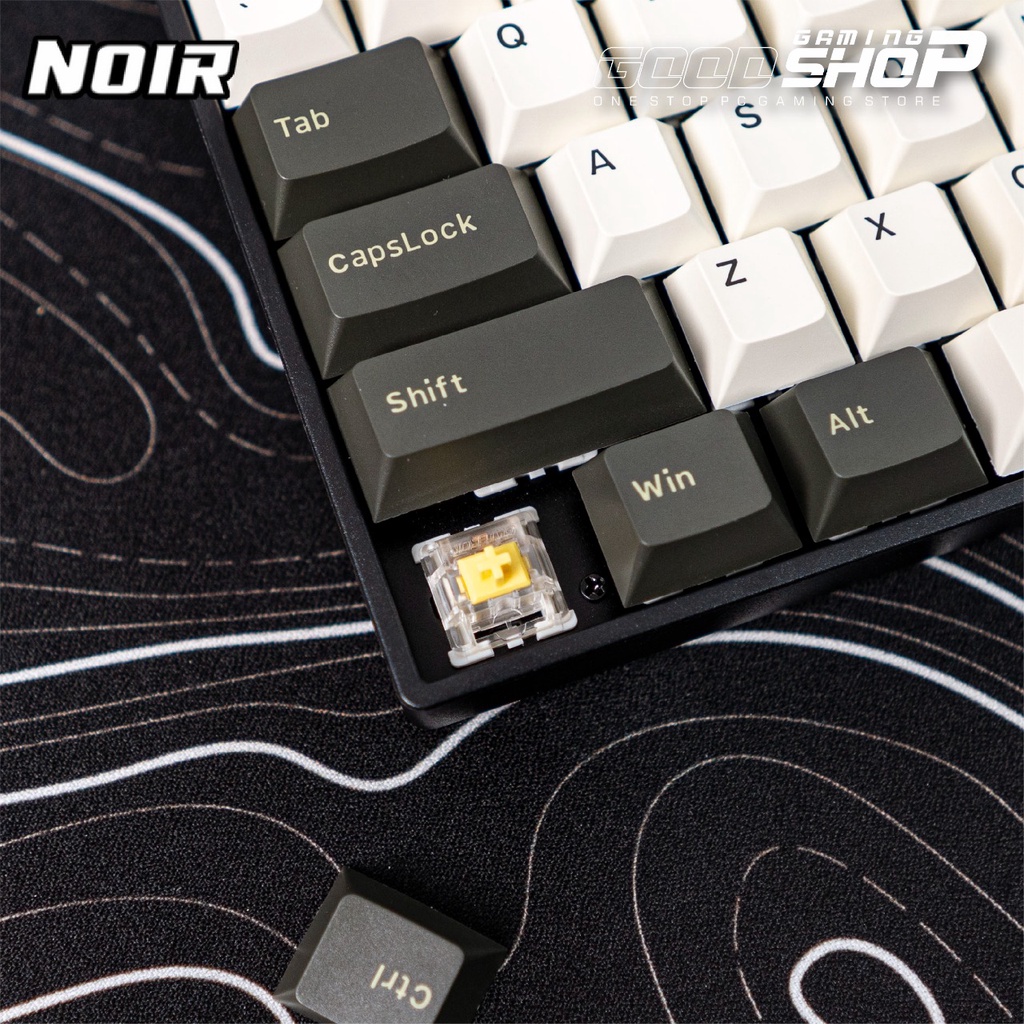 NOIR OLV75 - 75% Wireless/BT/Wired RGB Mechanical - Gaming Keyboard