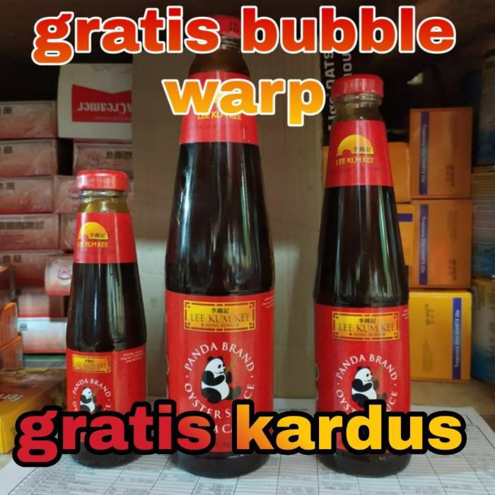 

Lee kum kee saus tiram cap panda 770gr+bubble warp(botol besar) BERKUALITAS