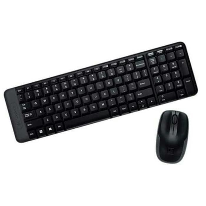 Keyboard Mouse Combo Wireless Logitech MK 220 ORIGINAL