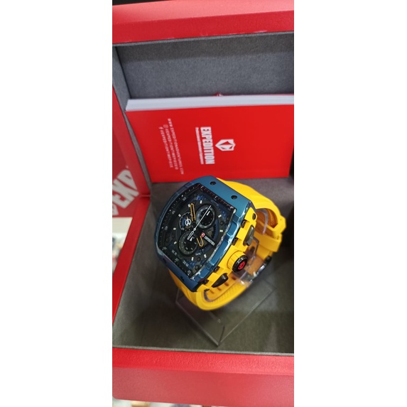JAM TANGAN RPIA EXPEDITION E6782M KUNING NAVY ORIGINAL