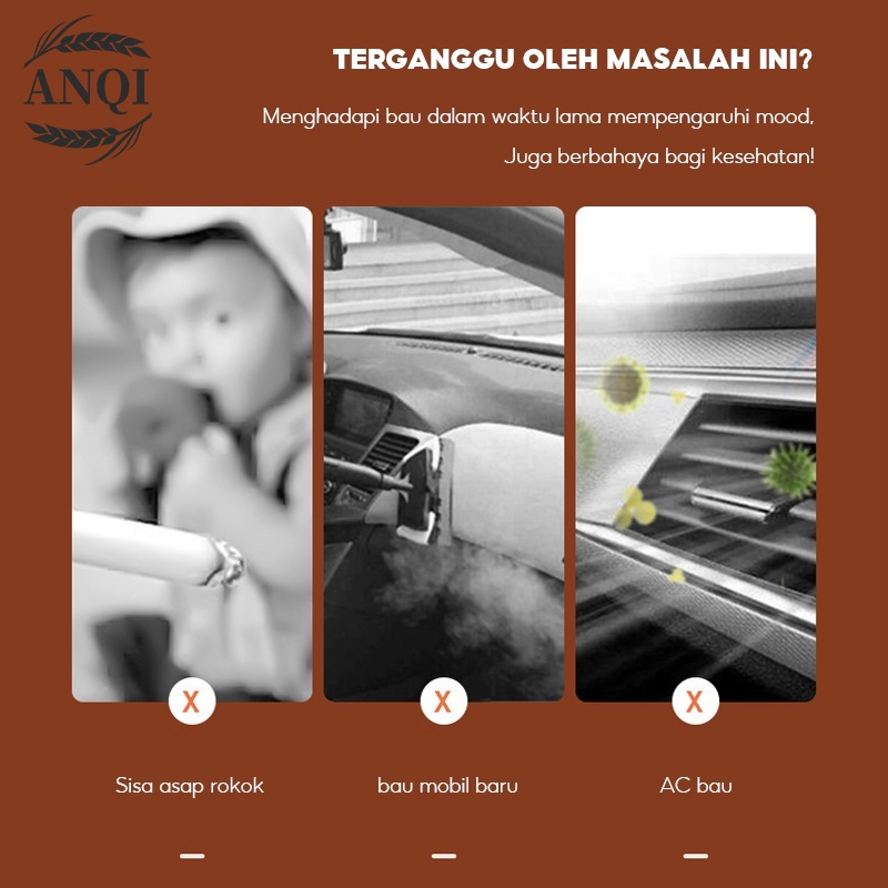 ANQI 1888 Reed Diffuser Alat Pengharum Ruangan Parfum Essensial Oil Hiasan Stik Kayu + Bunga/Bunga Pengharum Ruangan