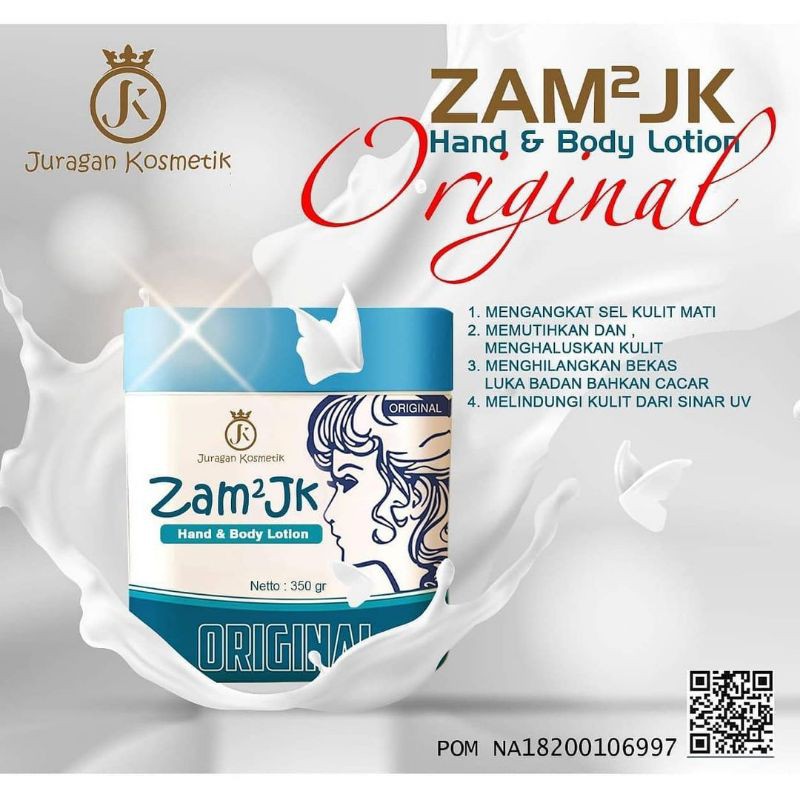 BISA COD HANDBODY LOTION ZAMZAM JK BPOM ORIGINAL