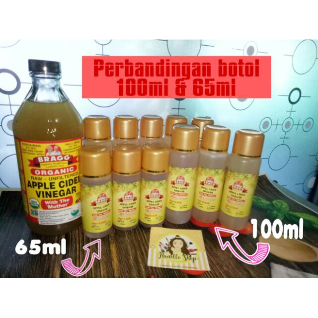 Toner Cuka Apel BRAGG Original