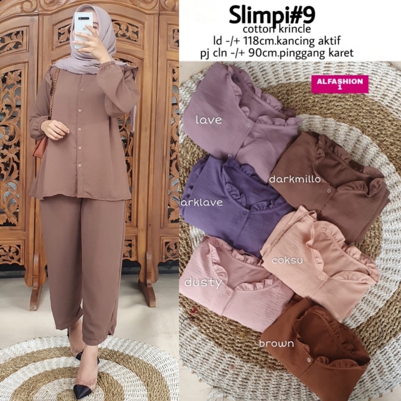 SALE SLIMPI SET POLOS