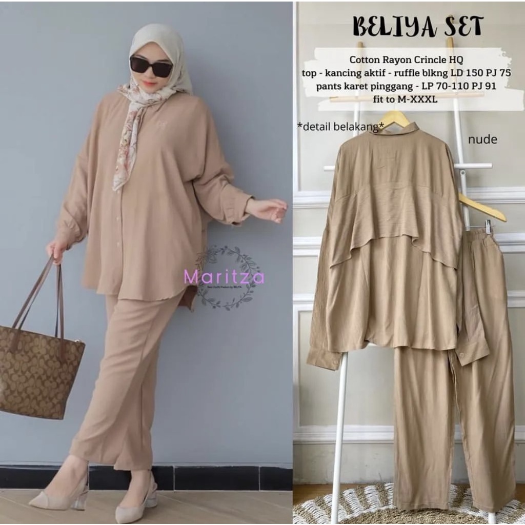 Beliya set (oversize top + pants )