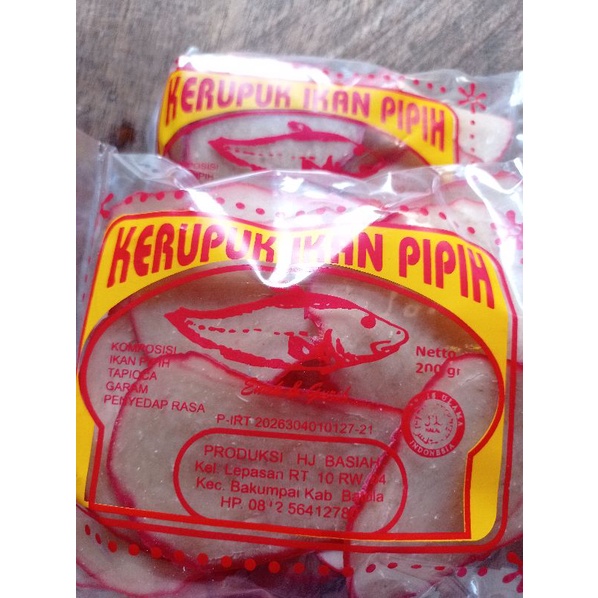 

Kerupuk Ikan Pipih Khas Marabahan