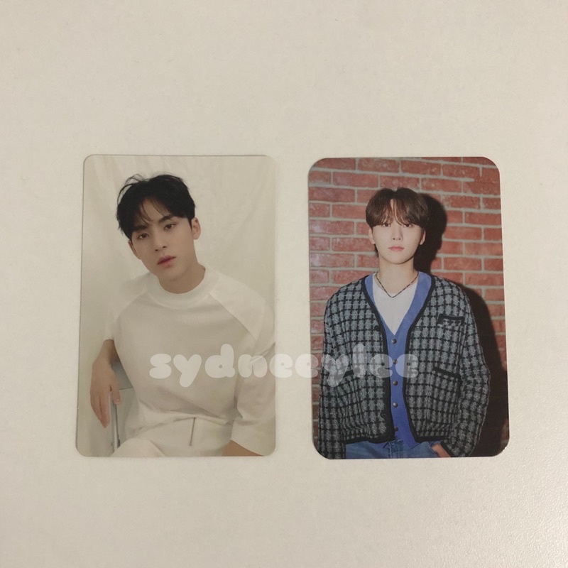 PC PHOTOCARD SEVENTEEN SVT BENEFIT 24H CARVER SEMICOLON MINGYU SEUNGKWAN