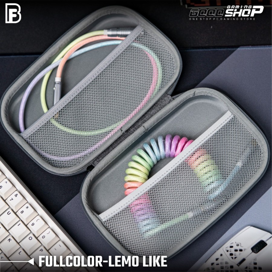 FBB Rainbow Lemo Coiled Cable