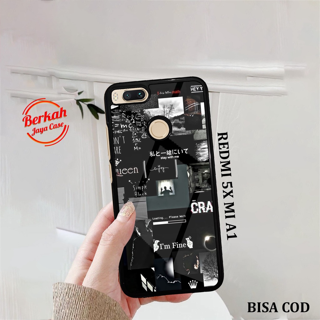 Case XIAOMI REDMI 5X MIA1 Casing REDMI 5X MIA1 case TMBLR AESTHE Case hp kondom hp case aesthetic ca