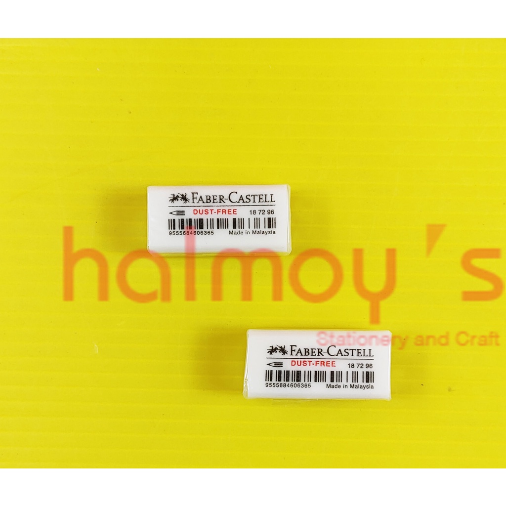 

PENGHAPUS / ERASER FABER CASTELL PUTIH KECIL