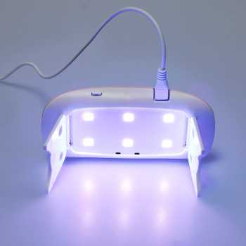 Pengering Kutek Kuku 6W Portabel UV LED Nail Dryer J-03