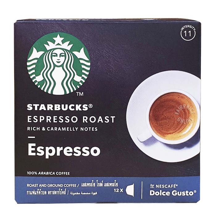 

Kopi - Nescafe Dolce Gusto Starbucks Coffee Capsules Espresso (Roast)