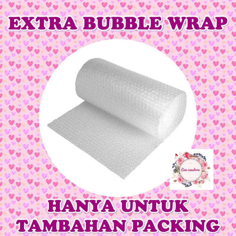 EXTRA BUBBLE WRAP - KHUSUS UNTUK TAMBAHAN PACKING