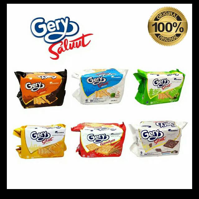 

Gery Malkist Saluut 110 gr / Biskuit / Biskuit Murah / Malkist / Biskuit Gery