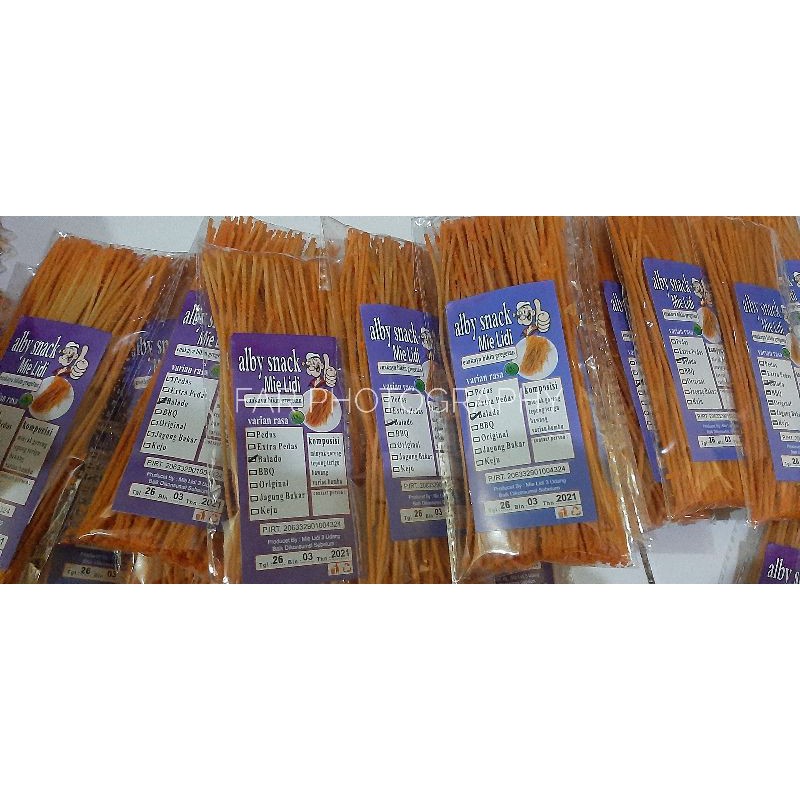 Mie lidi murah 45gr