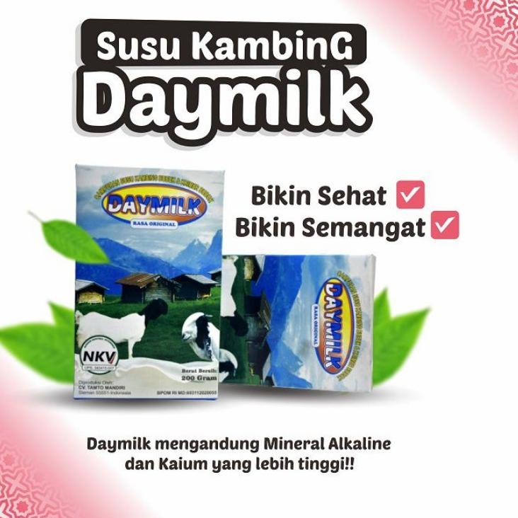 

Promo! SUSU KAMBING DAYMILK DAY MILK SUSU KAMBING ETAWA HALAL BPOM 200 GRAM