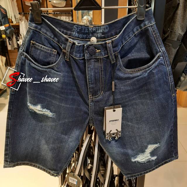 Celana pendek jeans Spyderbilt original