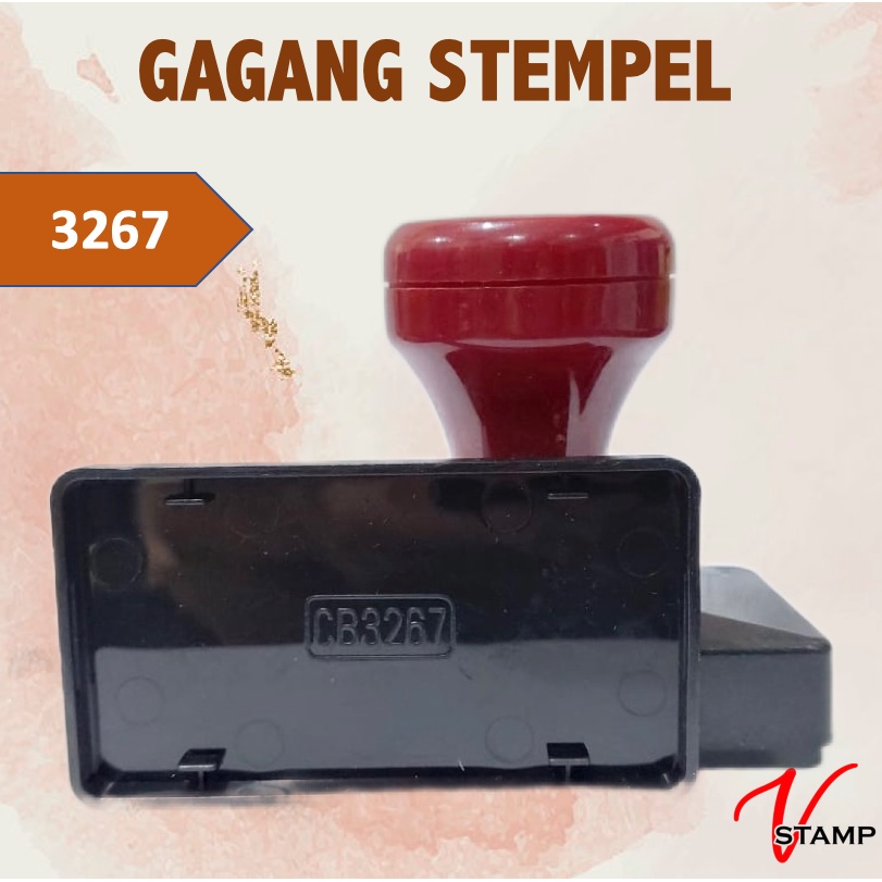 

Gagang Stempel Warna Ukuran 3267 mm/ Grosir Bahan Stempel Flash CB 3,2 x 6,7 cm / Gagang Stempel Otomatis CB 3267 Murah
