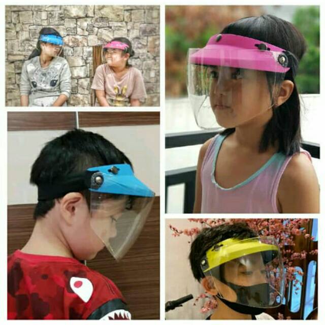 Helm Apd / Face Shield Anak / Pelindung Wajah