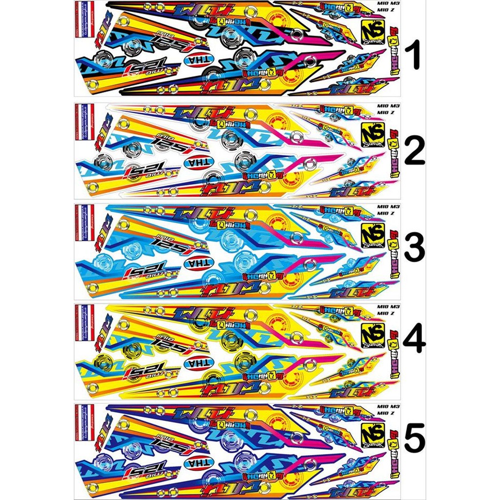 STRIPING MIO M3 125 THAILAND