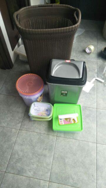 Claris 2701 Tempat Kotak Makan Lunch Box Plastik Bulat Dengan Sekat Round Food Saver