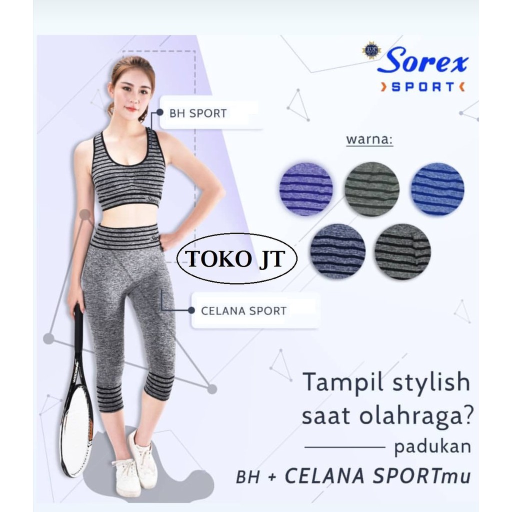 Unik Celana Olahraga Wanita Sport Legging SOREX SP 9704 Limited