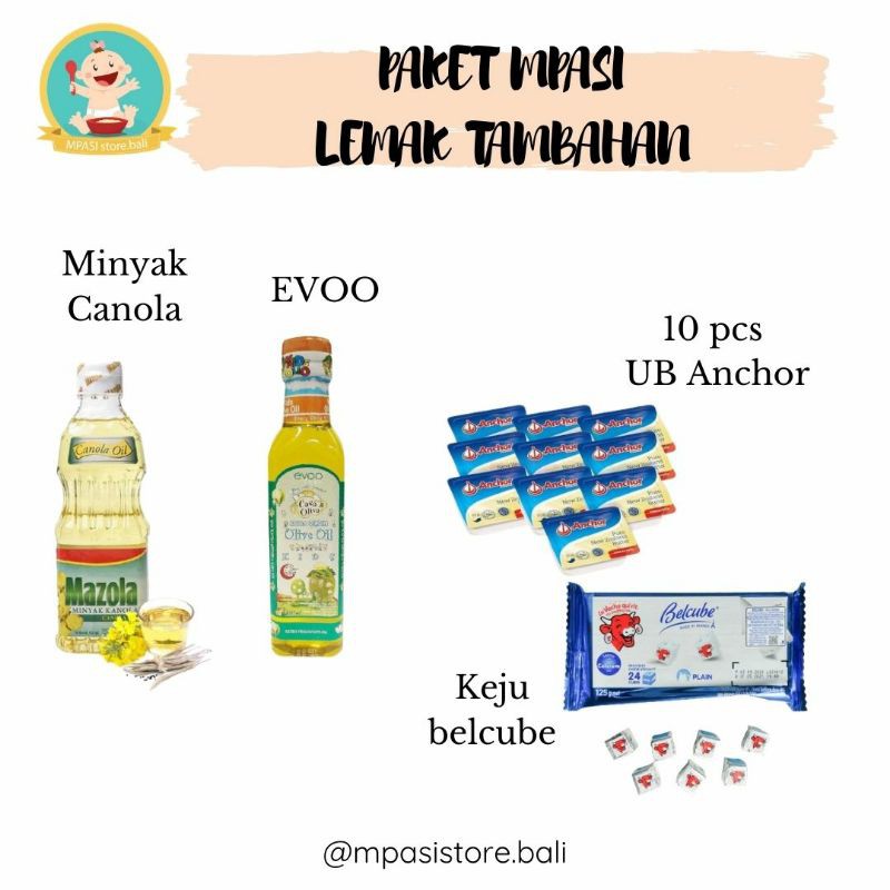 Jual Paket Lemak Tambahan Untuk Mpasi Bayi Indonesia Shopee Indonesia