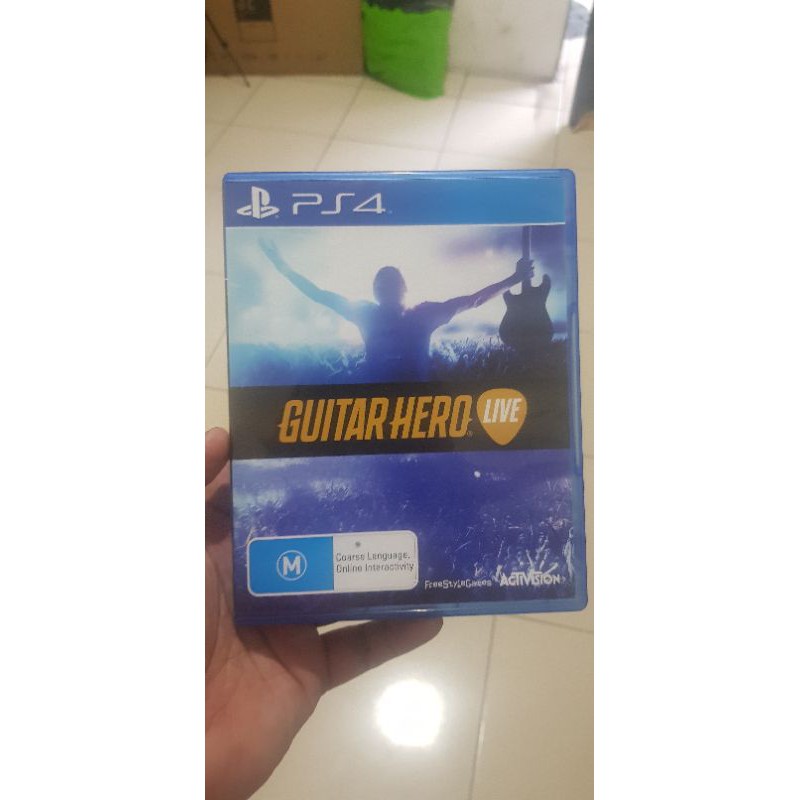 BD PS4 Guitar Hero Live