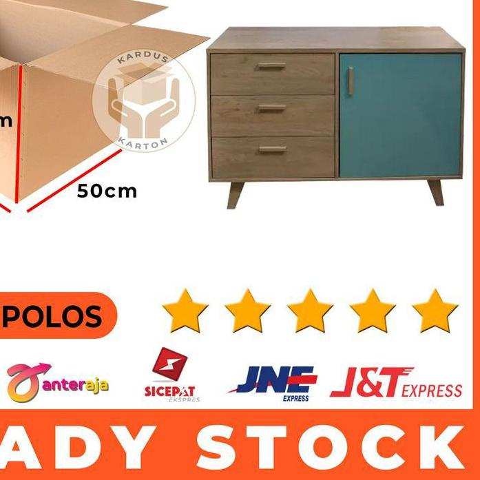 

♝ Kardus Polos / Karton Box Packing 70 X 50 X 39 Cm Single Wall, Jumbo ♠