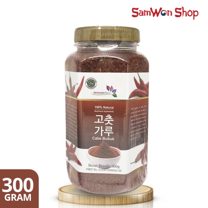 

Marhies- Gochugaru Kasar 300 Gram - Bumbu Masak Bubuk Cabe Khas Korea