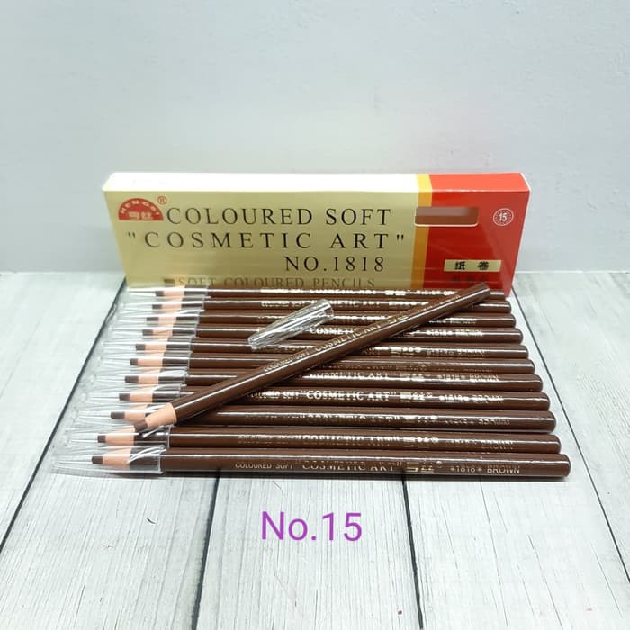 

Grosir PENSIL SOFT COLOURED COSMETIK ART 1818 (LUSINAN) Keren