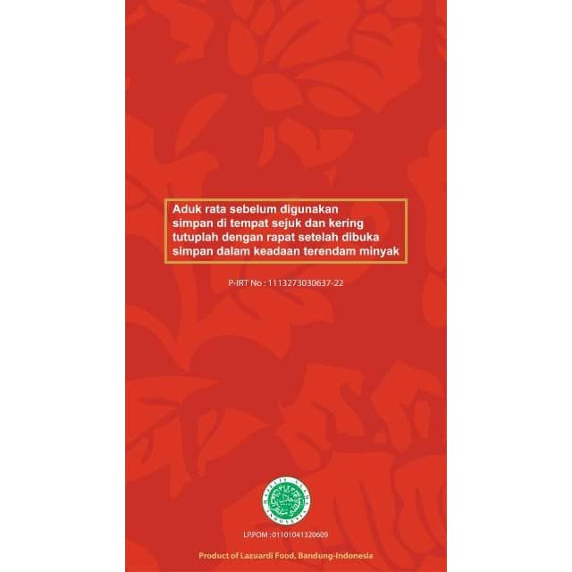 

Sambal-Aneka- Sambal / Sambel Hot Chilli Oil Eastern Asli Murah Kemasan Ekonomis 120 - Chili Oil