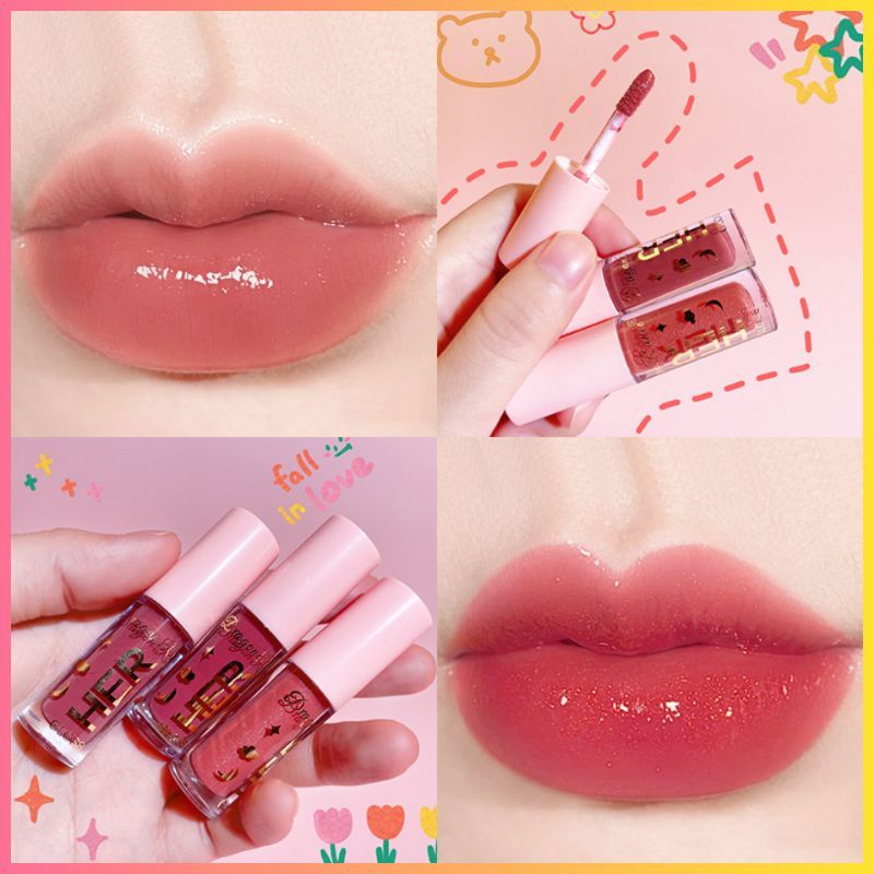 Medan Termurah Longlasting Unique colors Her lip gloss Dragonranee