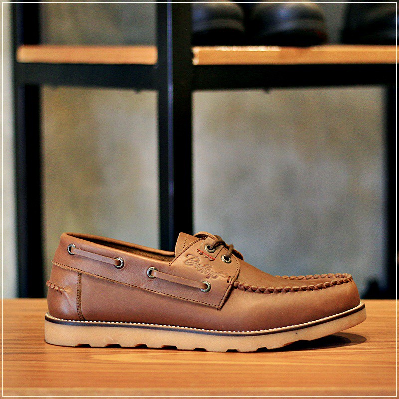 Sepatu Kulit Casual / Sepatu Pria Bradleys Zapato Inc Brown