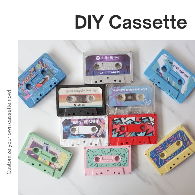 Rarity - DIY Cassette | Kaset Pita Custom | Kaset Tape