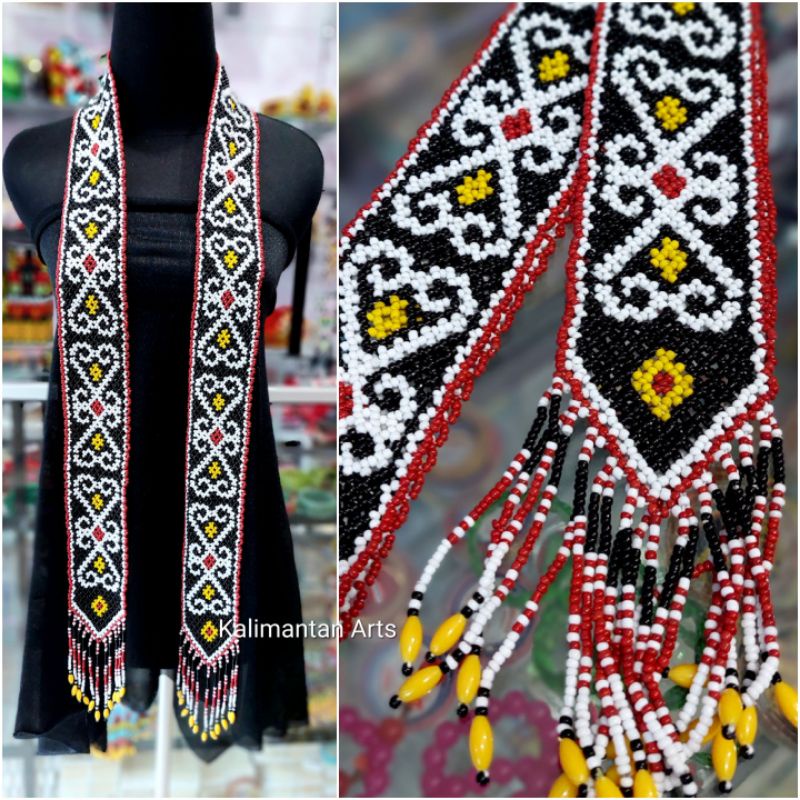 Syal Manik Dayak / Syal Kalimantan-P