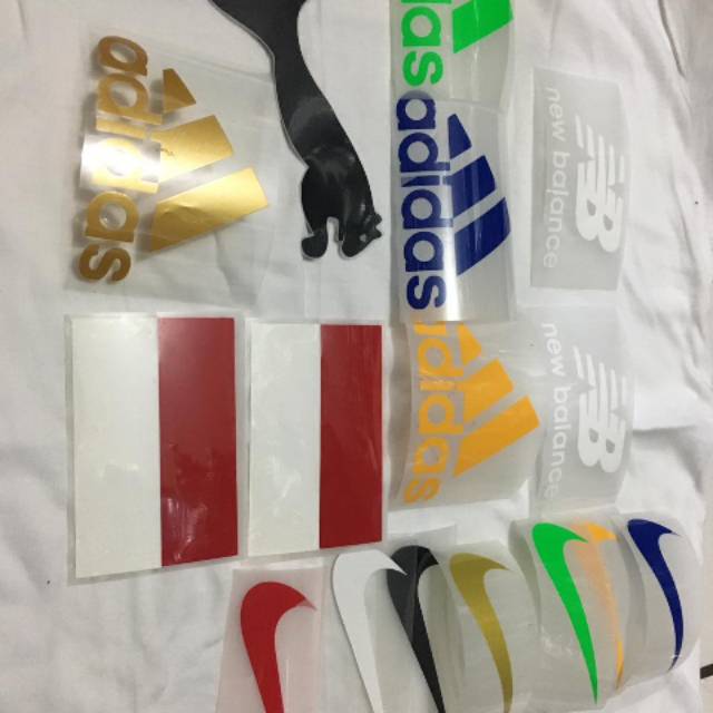 Jual sablon logo adidas jenis polyflex Korea Premium