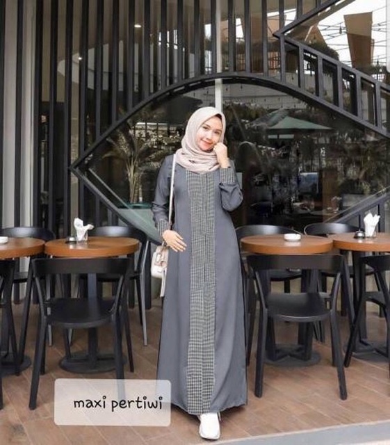 JC- Maxi Pertiwi / Gamis Wanita kekinian / Maxi muslimah termurah / Gamis Murah