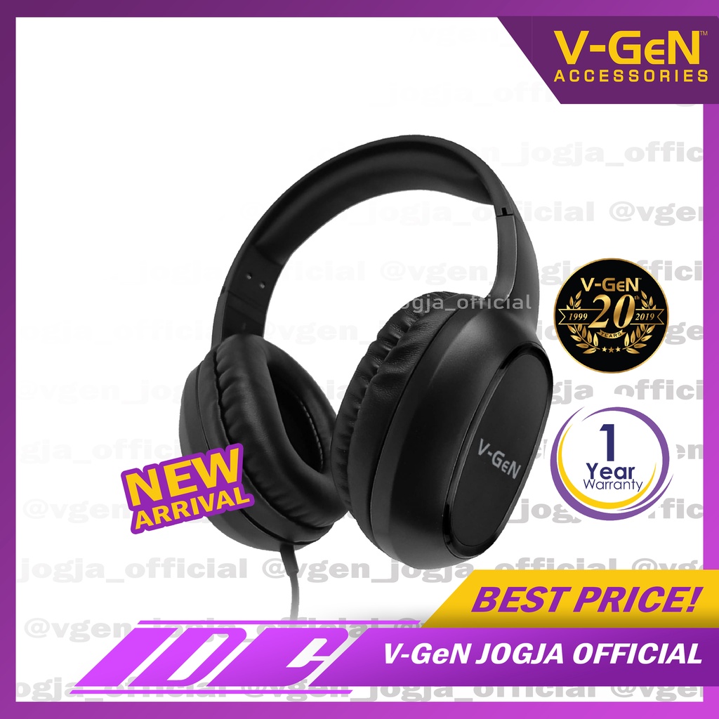 Headset Gaming V-GeN VHD1-04 Extra Bass VGEN